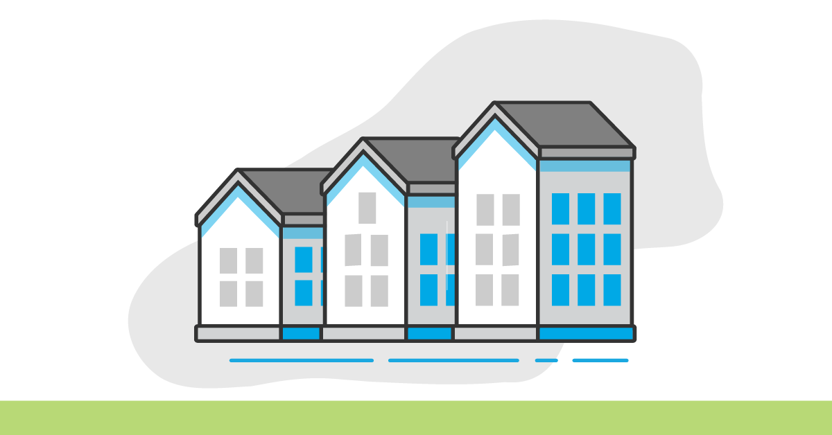 a row of houses