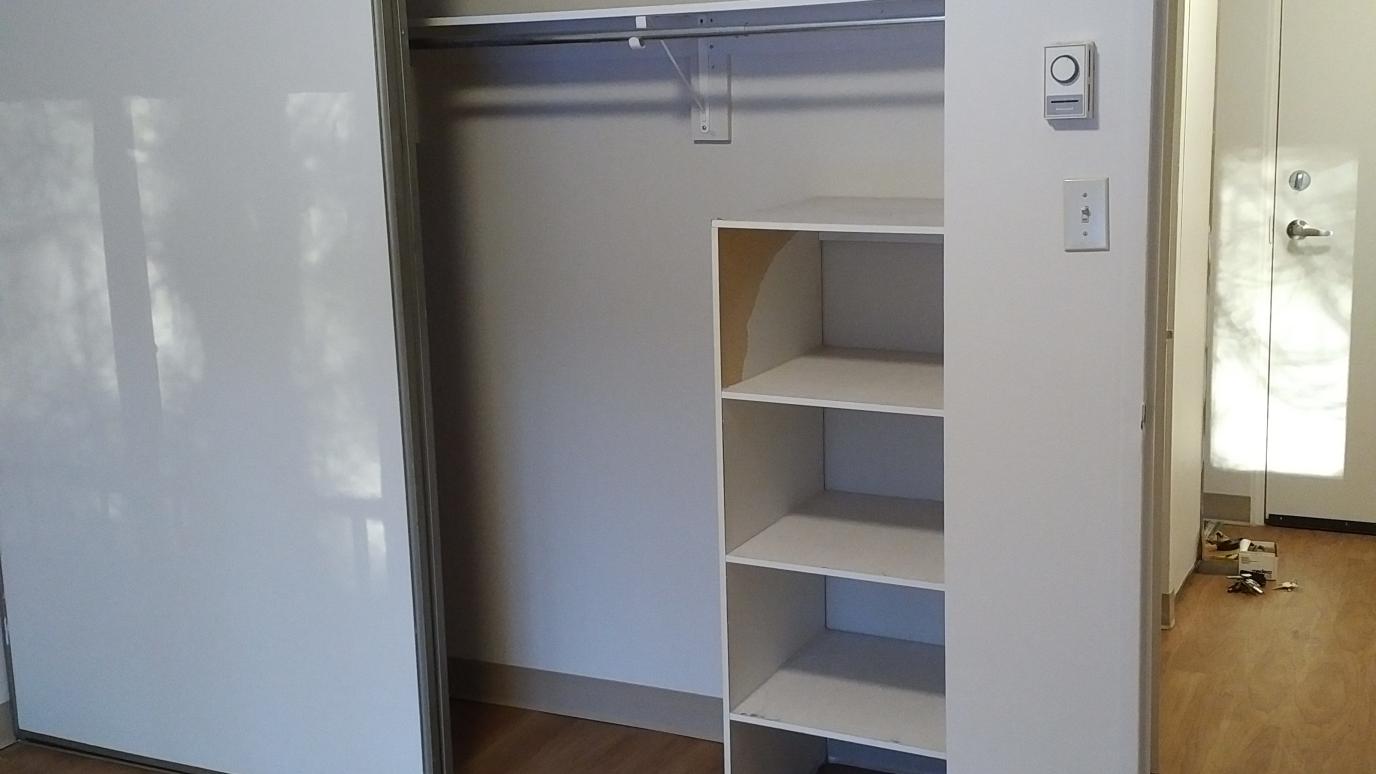 450 Albery Street Bedroom Closet Unit View