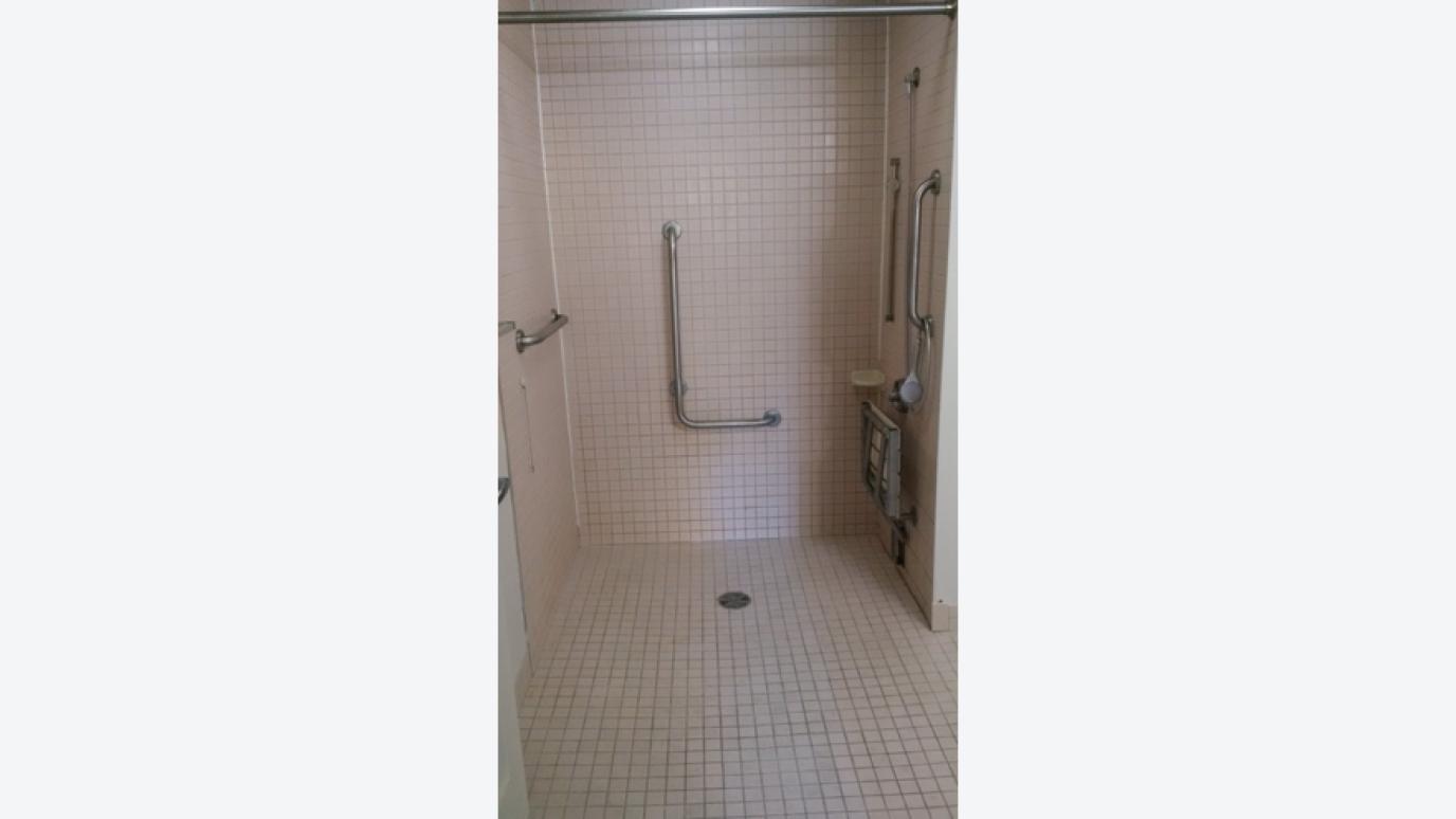 Roll-in Shower
