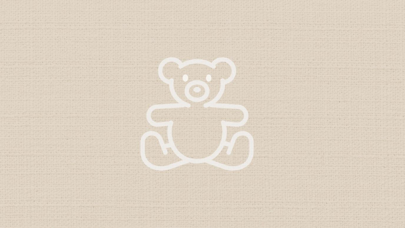 A graphic of a teddy bear