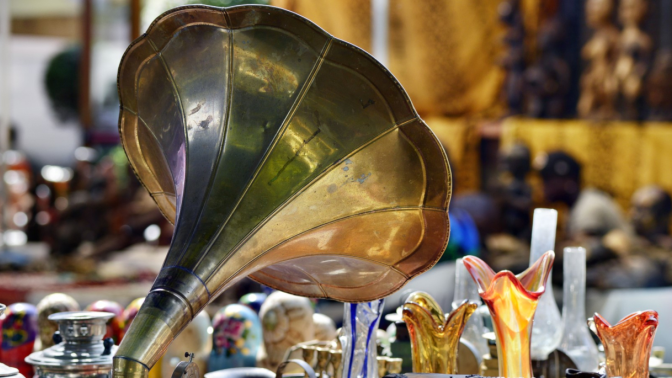 Antique Items on display