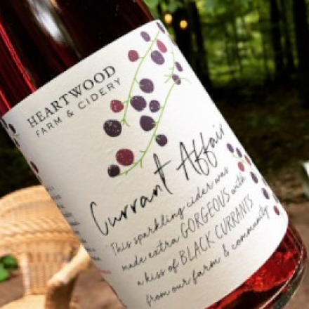 Heartwood Farm and Cidery-Currant Affair bottle