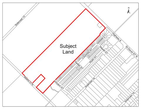 Subject Lands Map