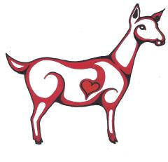 Firebrand Nigerian Dwarf Goats logo