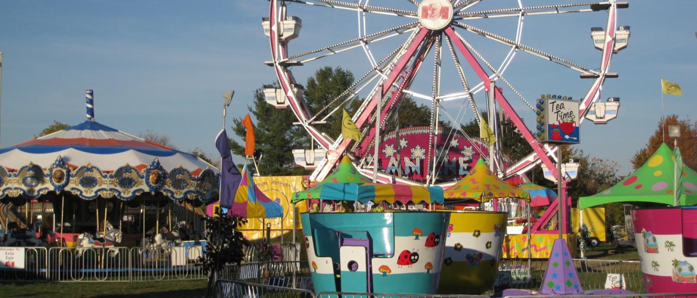 Attractions at a fair